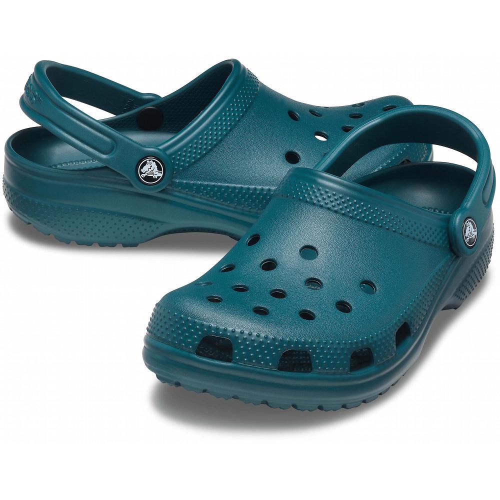 Aqua Women's Crocs Classic Clogs | NZ 0167AHKP